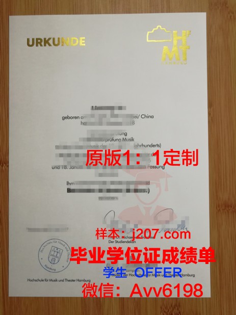 汉堡品牌应用技术大学毕业证翻译(汉堡品牌应用科技大学)