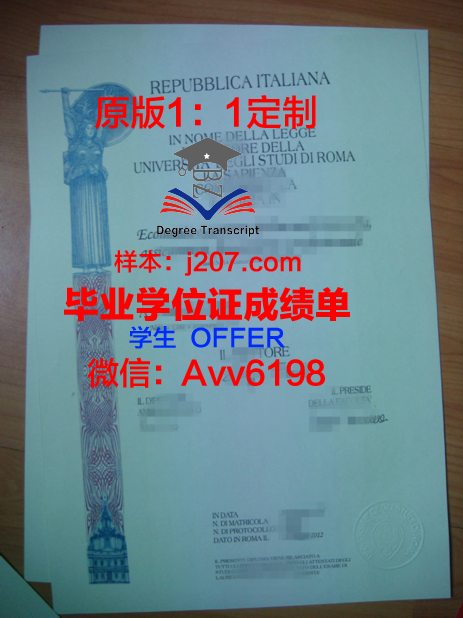 罗马国际研究大学毕业证原件(罗马大学硕士)