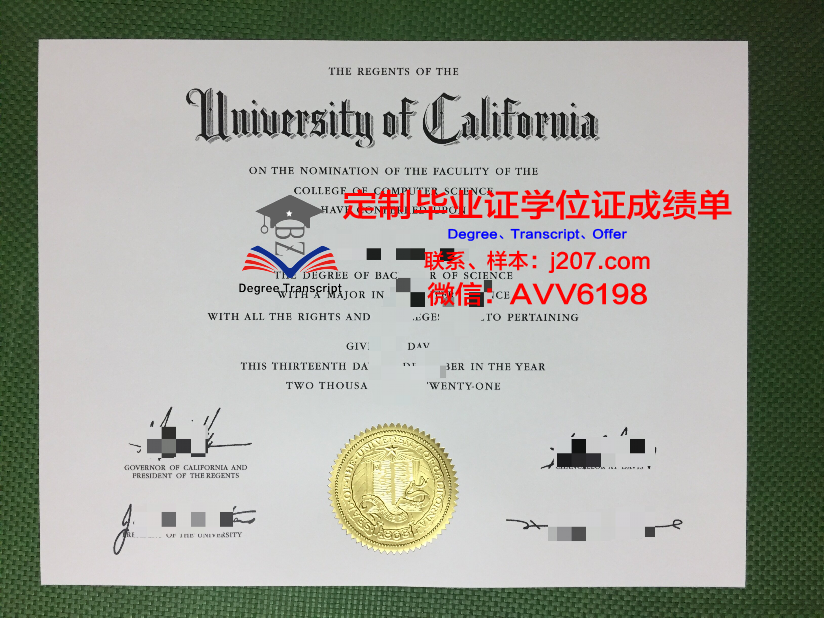 沃特伯格学院本科毕业证