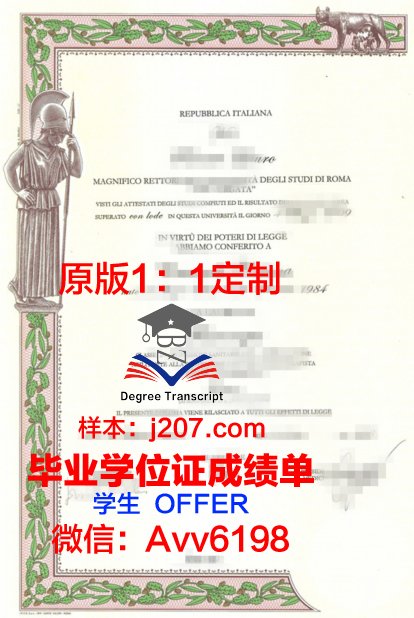 罗马博士毕业证：一段古老文明的学术传承