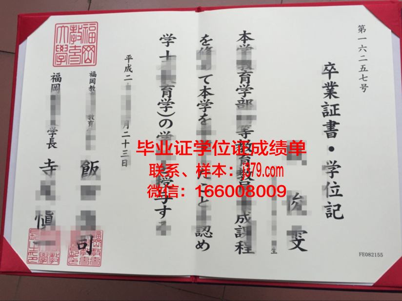 福冈女学院大学本科毕业证：一份跨越时空的荣誉见证