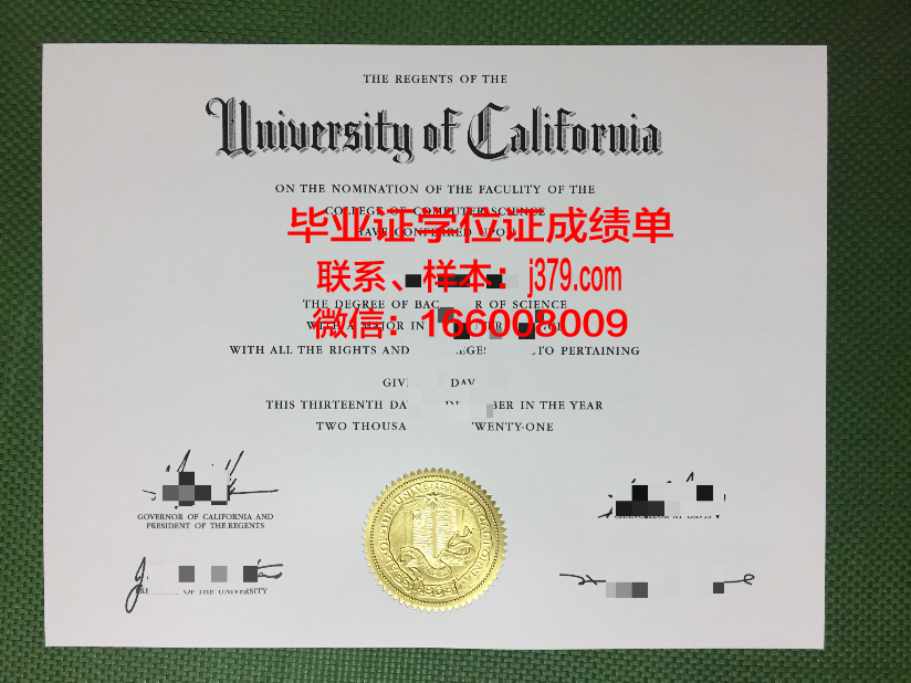 大瀑布大学 diploma 毕业证