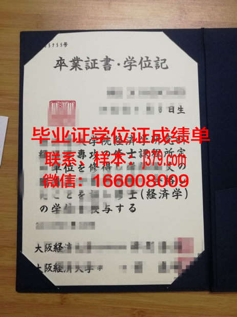 大阪电气通信大学毕业证Diploma文凭成绩单