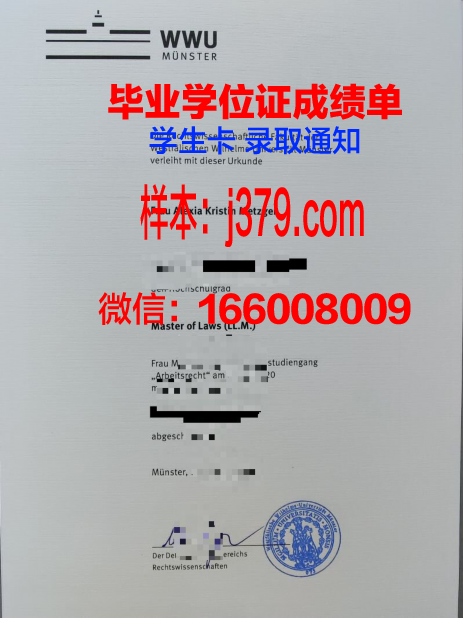 补办明斯特大学毕业证(补办明斯特大学毕业证需要多久)