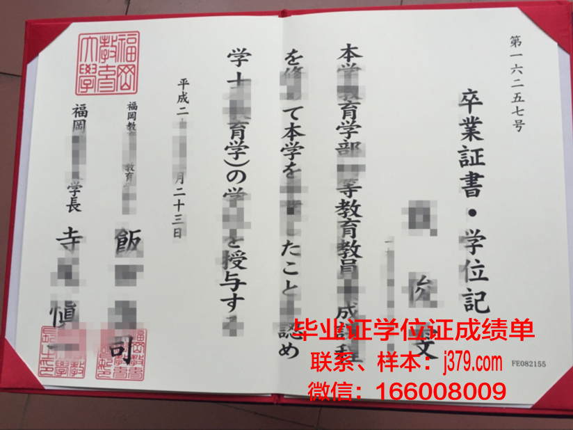 福冈教育大学硕士毕业证(福冈教育大学硕士毕业证书)