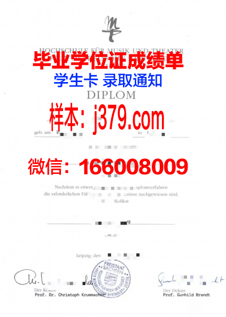 莱比锡音乐和戏剧学院成绩单(莱比锡艺术学院)