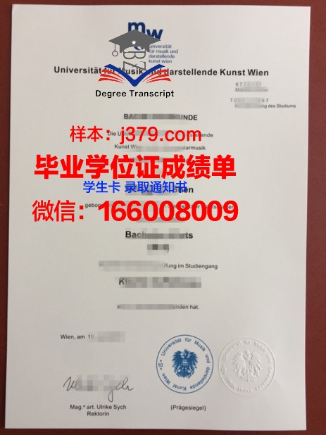 维也纳职业促进高等专业学院毕业学位