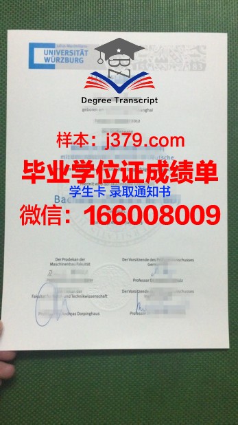 维尔茨堡-施韦因富特应用技术大学成绩单(德国维尔茨堡施韦因富特应用技术大学)