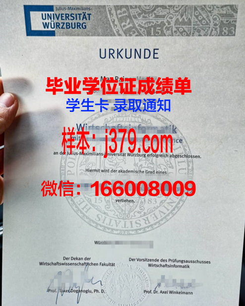 维尔茨堡-施韦因富特应用技术大学成绩单(德国维尔茨堡施韦因富特应用技术大学)