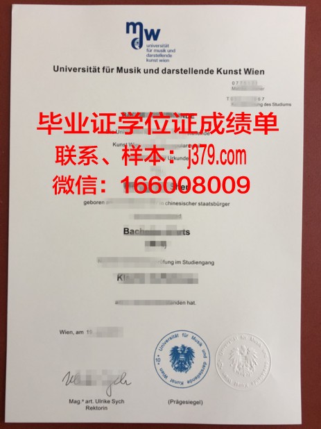 维也纳造型艺术学院证书成绩单(维也纳艺术学院校友)