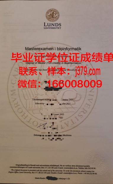 隆德大学毕业证是什么样呢(隆德大学本科申请条件)