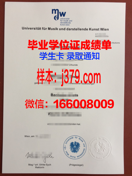 维也纳工业大学本科毕业证：一份国际认可的学术荣誉