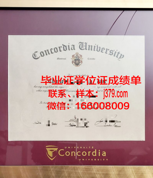 纽约康考迪亚学院毕业文凭