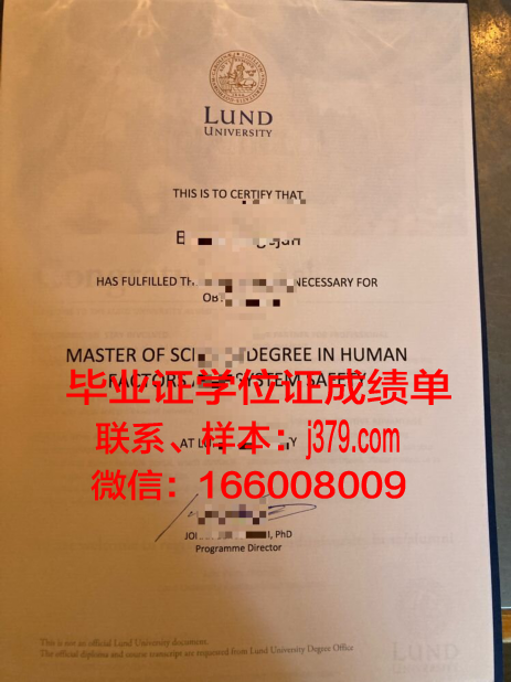 隆德大学毕业证模板(隆德大学毕业证模板图)