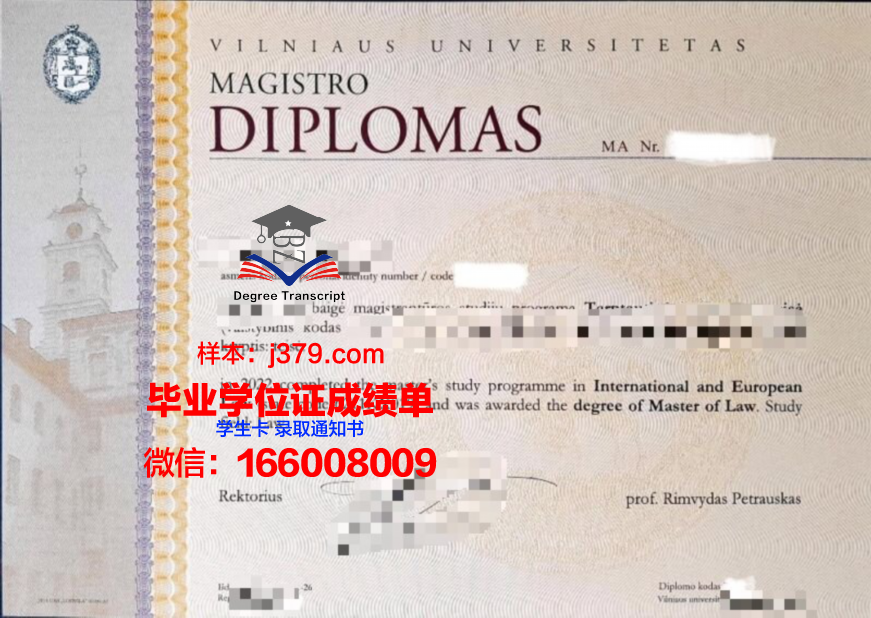 维尔纽斯艺术学院毕业证壳子(维尔纽斯师范大学)