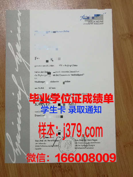 维滕大学成绩单：德国高等教育质量的见证