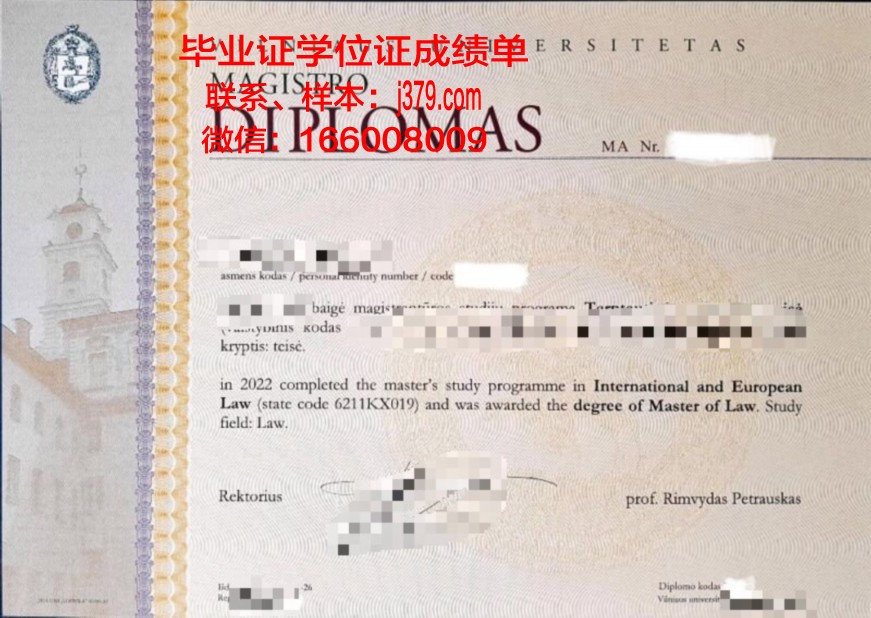 维尔纽斯艺术学院毕业证是什么模样(维尔纽斯是哪个国家)