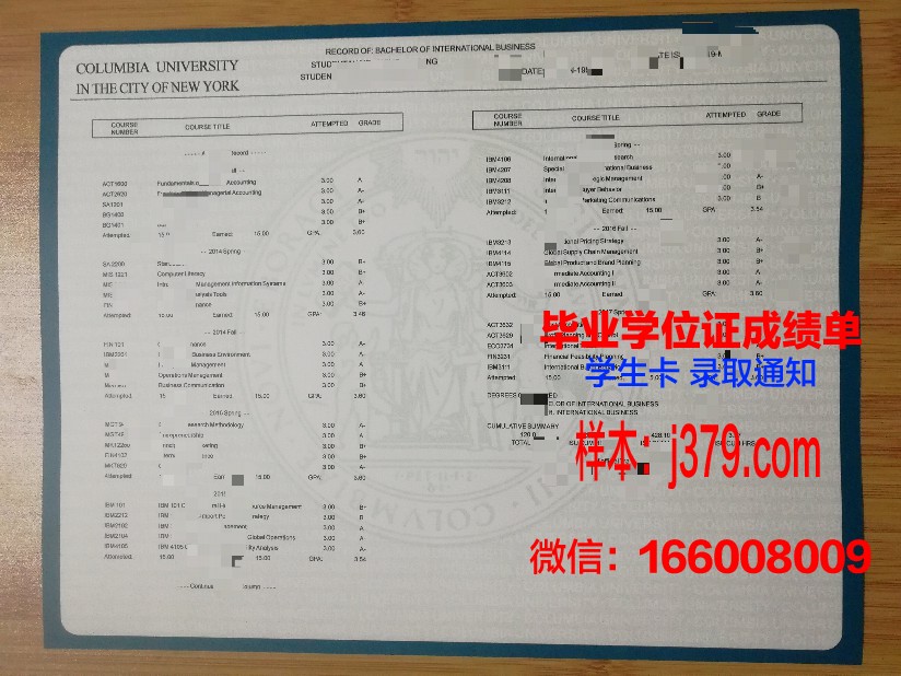 阿雷利亚诺大学成绩单：一份跨国教育的见证