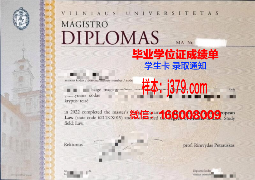 维尔纽斯艺术学院毕业证是什么模样(维尔纽斯是哪个国家)